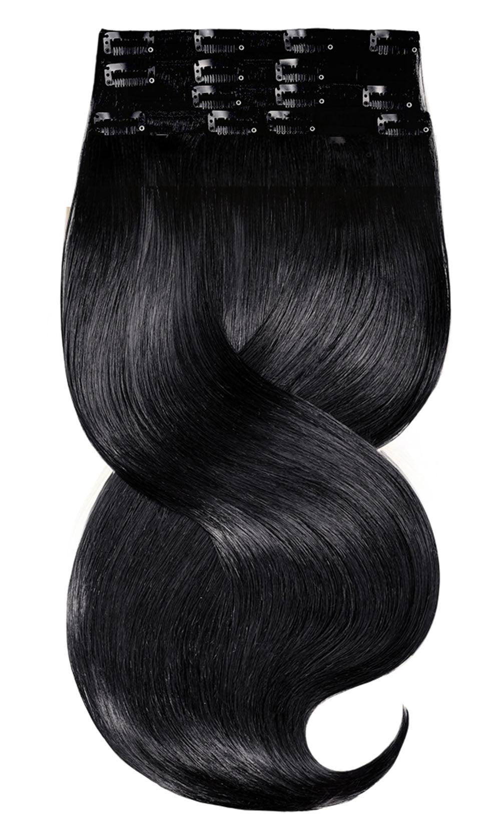 CLIP-IN EXTENSIONS Schwarz