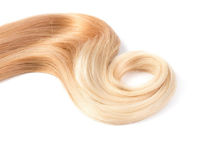 Clip-in Haarverlängerung Honigblond and Hellblond Ombre