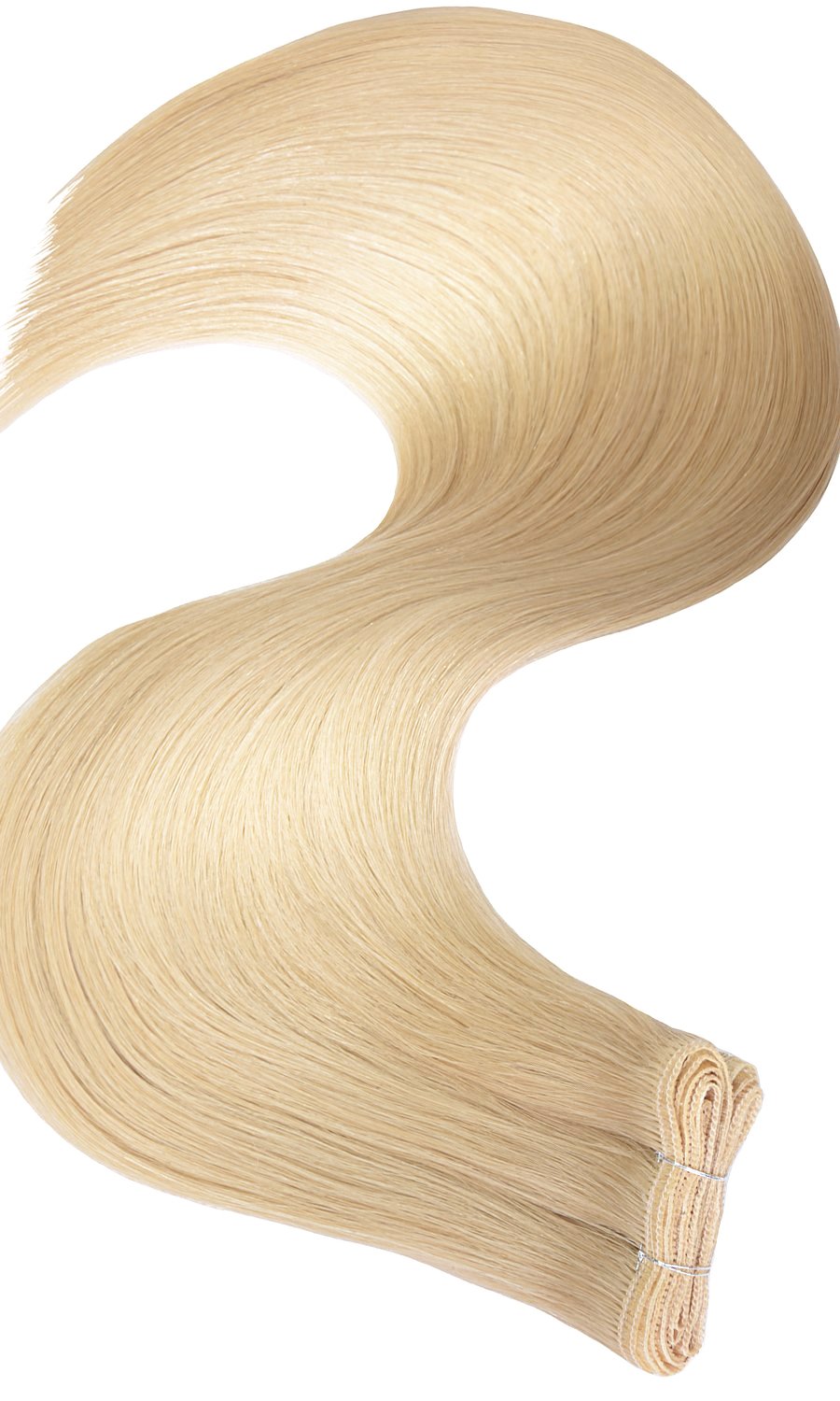 Premium Flat Weft Honigblond Hair Extensions