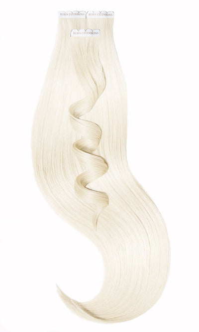 Remy Tape-in Extensions Platinblond