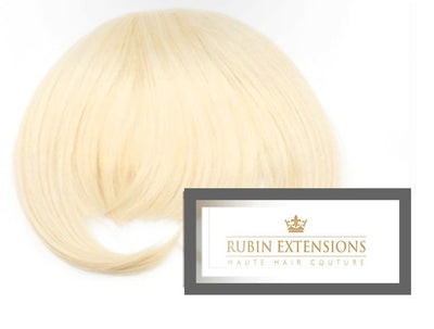 Stirnfransen goldblond hair extensions